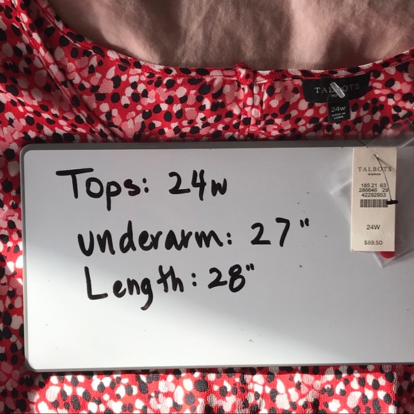 Talbots Dots Sleeveless Peplum Blouse - Picture 8 of 11